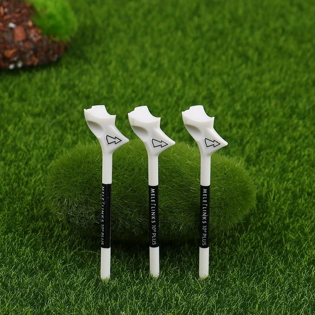 10 Golf Tees 10° Diagonal Insert Rhombic Golf Ball Holder Golf Training Ball Tee