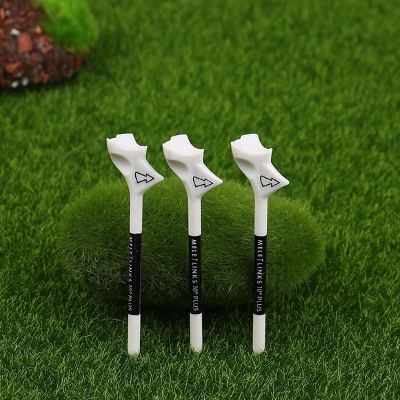 10 Tees de Golf 10° Diagonal Insert Rhombique Titulaire de la Balle de Golf Formation Balle de Golf Tee