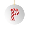 thumbnail image 2 of Ornements d'Alphabet pour Arbre de Noël, 26 Lettres de Canne à Sucre Initiales Pendentif, 26 Lettres Décoration d'Arbre de Noël Pendentif, Décorations Rouges Monogramme Personnalisées pour Cadeaux d'Arbre de Noël Diy, 2 of 5