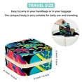 thumbnail image 5 of Sea Turtle Travel Portable Square Jewelry Box Organizer Earring Necklace Bracelet Holder Decorative Display Case Stand Storage Box, 5 of 6