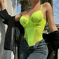 thumbnail image 3 of Monos sexys europeos y americanos de verano para chicas calientes, costura de hebilla de malla, correa de rocío, anillo de pierna, ropa interior, 3 of 6