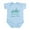 Sky Blue, variant on CafePress - My Grammie Loves Me Infant Bodysuit - Baby Light Bodysuit, Size Newborn - 24 Months