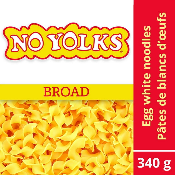Nouilles No Yolks larges, 340 g