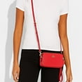 thumbnail image 4 of Coach Women's Kira Convertible Crossbody Bag - Pebbled Leather, Sport Red, 4 of 8