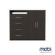 thumbnail image 4 of Mobi Cómoda Ropero 121cm Madeira Chocolate 4 Cajones Mobi Muebles Elegante, 4 of 9