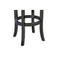 thumbnail image 3 of Boraam Cordova 24in. Backless Swivel Wood Counter Stool, Black Finish, 3 of 10
