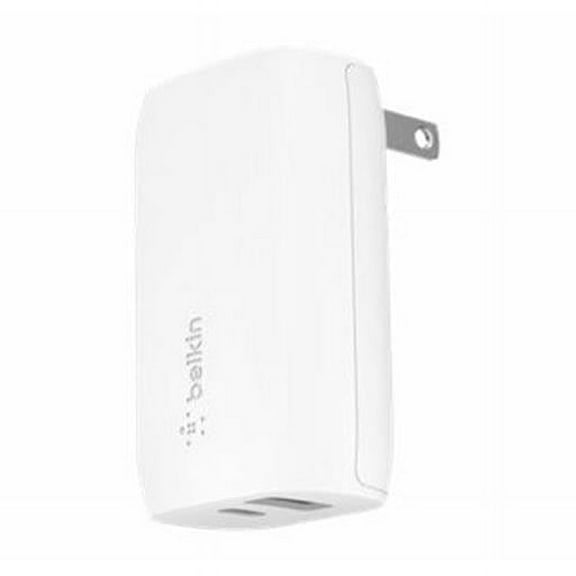 Belkin Mobile WCB007DQWH 37 watts Dual Wall Charger with PPS