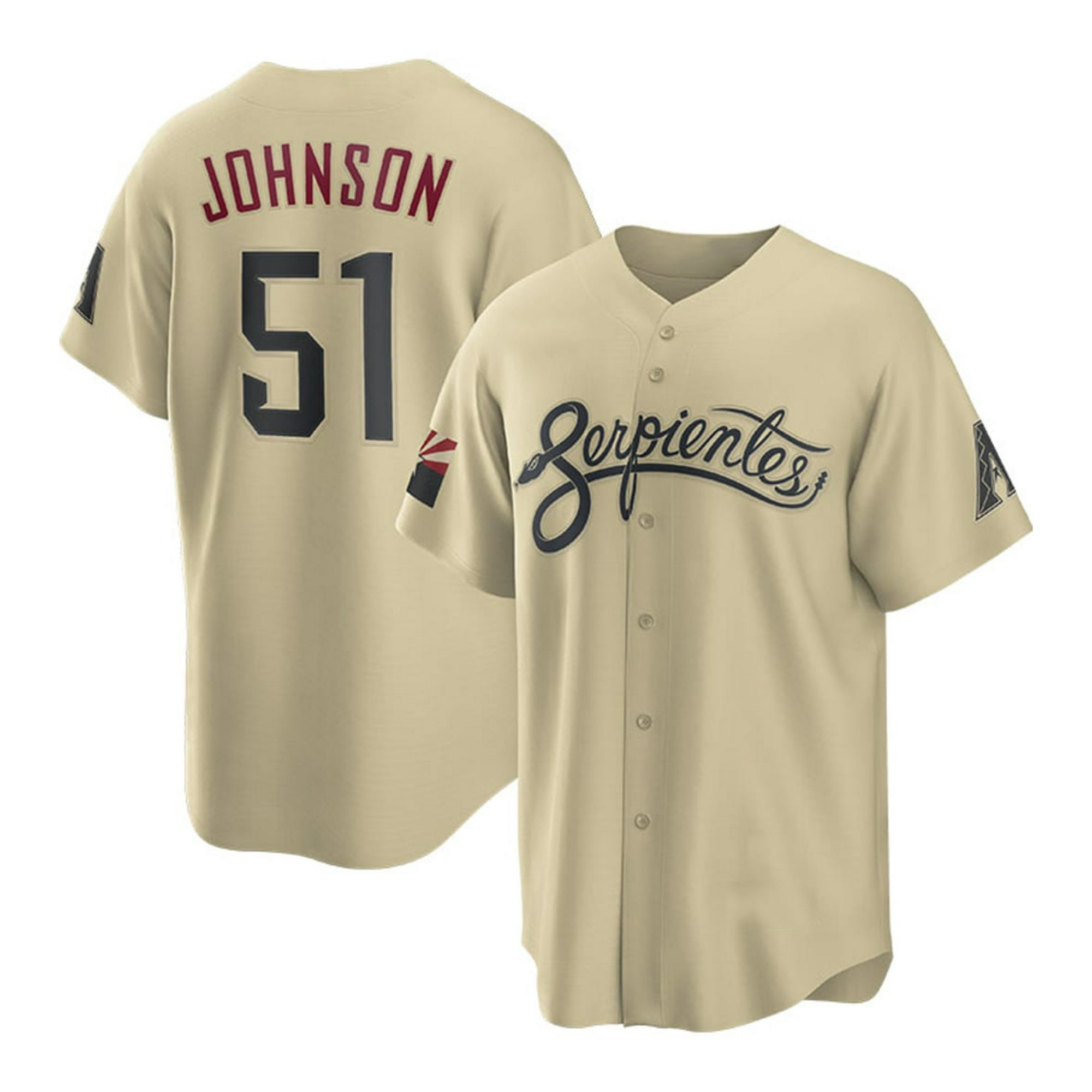 Youth Arizona Diamondbacks RANDY JOHNSON Jersey 51# Baseball