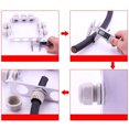thumbnail image 5 of 40STK Satz Kabelverschraubung Satz Set M12 M16 M20 M25 Metrisch Grau Kabel, 5 of 5