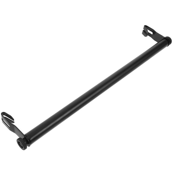 OUNONA Portable Carbon Steel Closet Rod with Wire Shelf for Laundry Room Storage and Organization