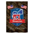 thumbnail image 2 of Breeze Decor G161070-BO Democrats Americana Patriotic Impressions Decorative Vertical 13" x 18.5", 2 of 2