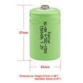 thumbnail image 2 of Kastar 1 Pcs Ni-MH Battery 1.2V 1500mAh Replacement for Wahl 00745-301 00745301 93148-100 93148100 415745-101 415745101 9816 9916 9918 9920 9925 9940 9326 9020 7060 Razor / Trimmer / Clipper / Shaver, 2 of 3