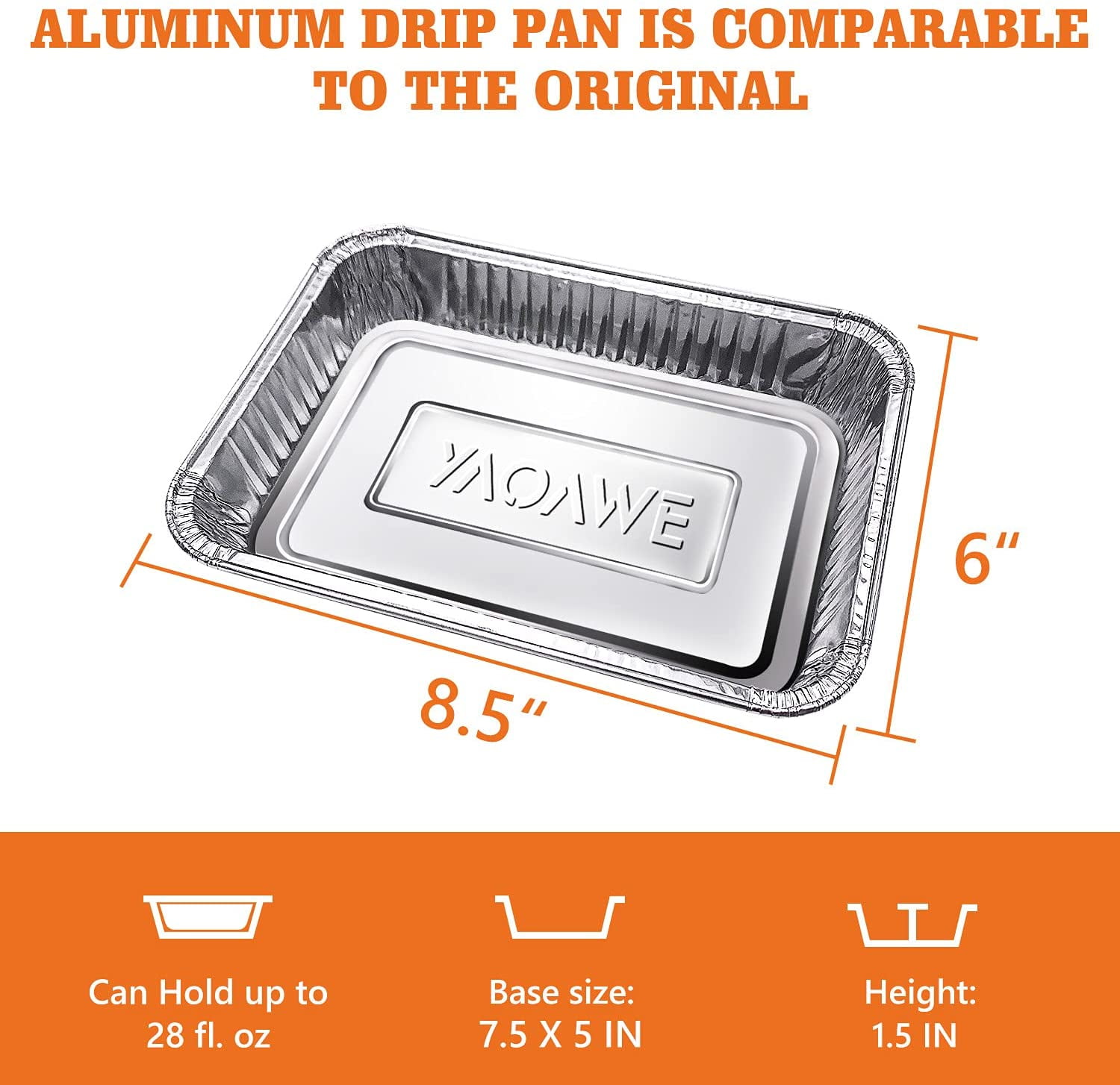 YAOAWE 30Pack 6415 Drip Pans Compatible for er Nepal Ubuy