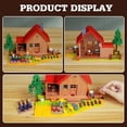 thumbnail image 3 of Farmhouse Modular Building Blocks Video Game Valley Farm Playset House Bricks Toys Gift Kit 766pcs, 3 of 9