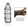 thumbnail image 3 of HELLHERO Mushrooms Ironing Board Cover, Soft Ironing Board Cover, Non Stick Scorch and Stain Resistant Standard Size 15x54 Inch with Elastic Edges, 3 of 4