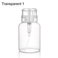 thumbnail image 2 of Walbest 250ml (8.8 oz) Press Bottle Push Down Empty Pump Dispenser for Nail Polish & Makeup Remover Liquid Bottle, Leak-proof Plastic Press Pumping Empty Bottle, 2 of 7