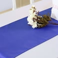 thumbnail image 6 of 12" x 108" Satin Table Runner Wedding Party Venue Decorations Royal Blue Bedding for Home, 6 of 7