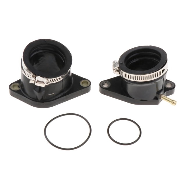 2 X Botas De Carburador Del Colector De Admisión L & R Para Yamaha Raptor 660 Sunnimix Bota del colector de admisión del coche
