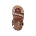 thumbnail image 6 of bebe Toddler Girls Sandals - Cute and Comfy Adjustable Strap Summer Sandals, 6 of 7