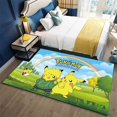 thumbnail image 1 of Cartoon Pikachu Floor Rug Soft Door Mat Anti-slip Living Bedroom Carpet Soft New, 1 of 3