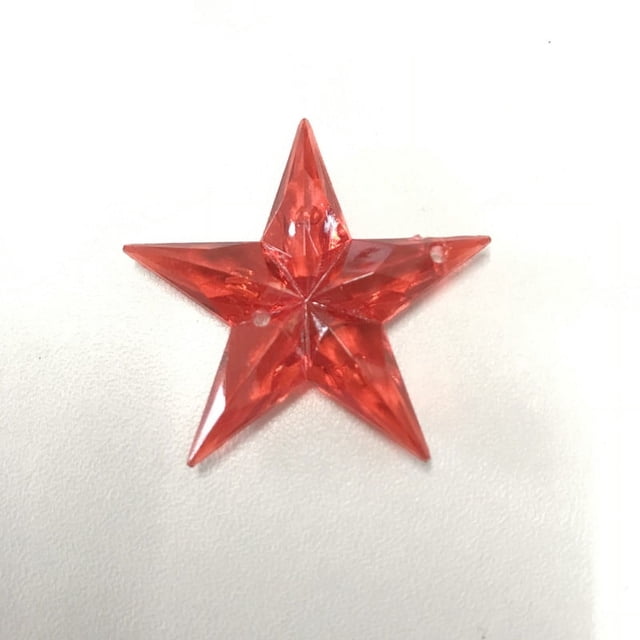 Estrella de Navidad roja de plástico, venta al por mayor, decoración de estrellas, estrella de primeros