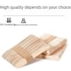 thumbnail image 5 of Cuchara de madera desechable, palito de helado, cuchara de madera, palito de yogur, cuchara de helado de madera envasada individualmente, 5 of 5