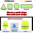 thumbnail image 2 of YOWESHOP Hi Vis Safety Beanie Hat Customize Your Logo Winter Knit Hat with Reflective Strips Unisex, 2 of 10