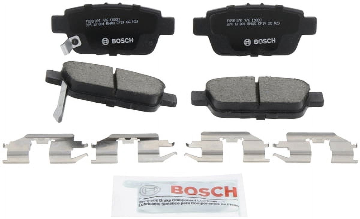Bosch Quiet Cast Ceramic w/Hardware Brake Pad Set, and Shims