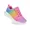 Purple-Pink Butterfly, variant on FUNCOO PLUS Kids Athletic Sneakers Girls Lace Up Walking Shoes Toddler Glitter Breathable Outdoor Running Shoe, Dessert, Size 13