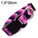 thumbnail image 2 of Collar de nailon de camuflaje con herrajes de metal duraderos de color negro., 2 of 5