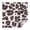 Beige and Black, variant on Beige and Black Of Leopard Print Square Tablecloth,Waterproof Square Table Cover,Wipeable Spillproof Washable Table Cover for Home Kitchen Party Decor 42"X42"(107x107cm)