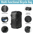 thumbnail image 2 of Rear Bike Rack,Bike Cargo Rack w/Fender & Large Size Reflective,Quick Release Mountain Road Bicycle Rear Racks,Universal Bike Luggage Rack,Large Capacity Bike Pannier Rack, 2 of 14
