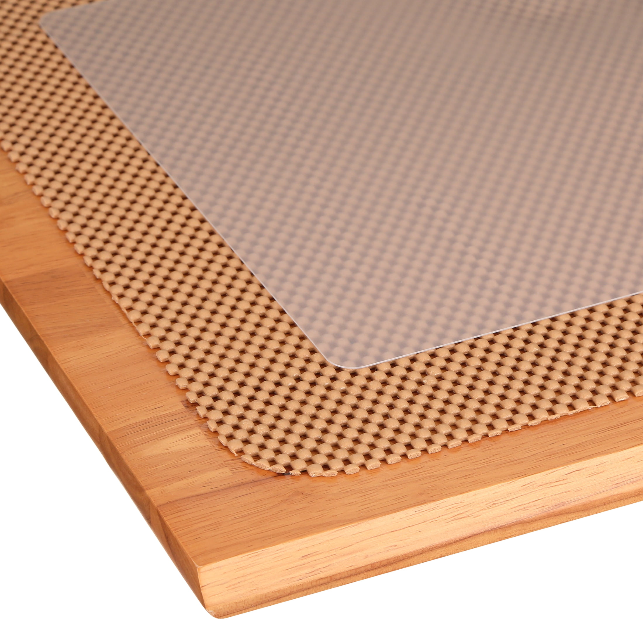 Camco Oak Accents Silent Top Stovetop Cover - Solid Oak Finish, Brown (43521)