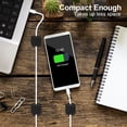 thumbnail image 4 of ID IDAODAN Magnetic Cable Clips Adhesive Cord Organizer, Black, 12 Pack, 4 of 9