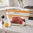 thumbnail image 3 of Pincandy Roast Chicken Printed Tote Bag for Women, Funny Chicken Tote Bag, Novelty Purse Handbag for Daily Travel Casual, 3 of 6