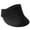 Black, variant on Visor Hats for Women Beach Hats for Women Wide Roll-up Straw Sun Hat Visors Casual Solid Color Headwear Black