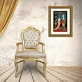 thumbnail image 3 of Galice, Louis 23x32 Gold Ornate Wood Framed with Double Matting Museum Art Print Titled - Magicians: Wandas Goddess of Mystery, 3 of 4