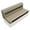 Neutral • Meteor, variant on Wise DLX106-1904 DLX Series 55" Pontoon Bench Cushion Set - White / Mariner Blue