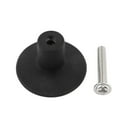 thumbnail image 2 of Era Button Knob 2 Pack Matte Black, 2 of 7