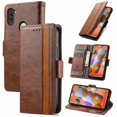 thumbnail image 1 of Compatible avec Samsung Galaxy A11/ M11 Étui Portefeuille en Cuir Blocage Rfid Porte-Cartes Folio Rabattable Antichoc, 1 of 1