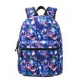 thumbnail image 5 of K-Cliffs Unisex Printed School Backpack Pattern Bookbag Travel Daypack for Laptop and Tablet Purple Galaxy, 5 of 8