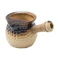 thumbnail image 4 of Tetera de cerámica con mango antiescaldaduras, tetera de hojas de té sueltas y florecientes, tetera con infusor de té para restaurante, 4 of 8