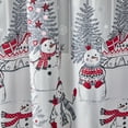thumbnail image 3 of SKL Home by Saturday Knight Ltd. Whistler Snowman Fabric Shower Curtain, Multicolor, 3 of 5