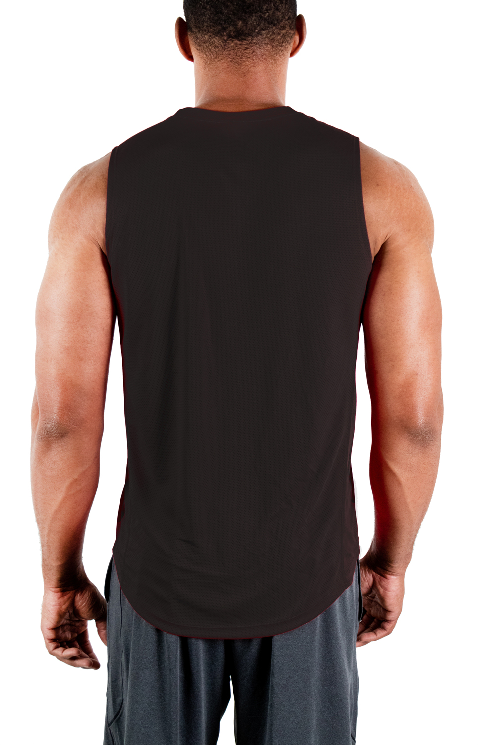 DevOps Men's Dri Fit Workout Sleeveless Tank Top, 2-Pack photo 3