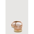 thumbnail image 3 of Women's Metallic Pendant Thong Slide Sandals, 3 of 3