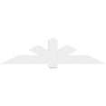 thumbnail image 2 of 72"W x 18"H x 2"D x 6"F, 6/12 Pitch, Kennewick Architectural Grade PVC Gable Bracket, 2 of 8