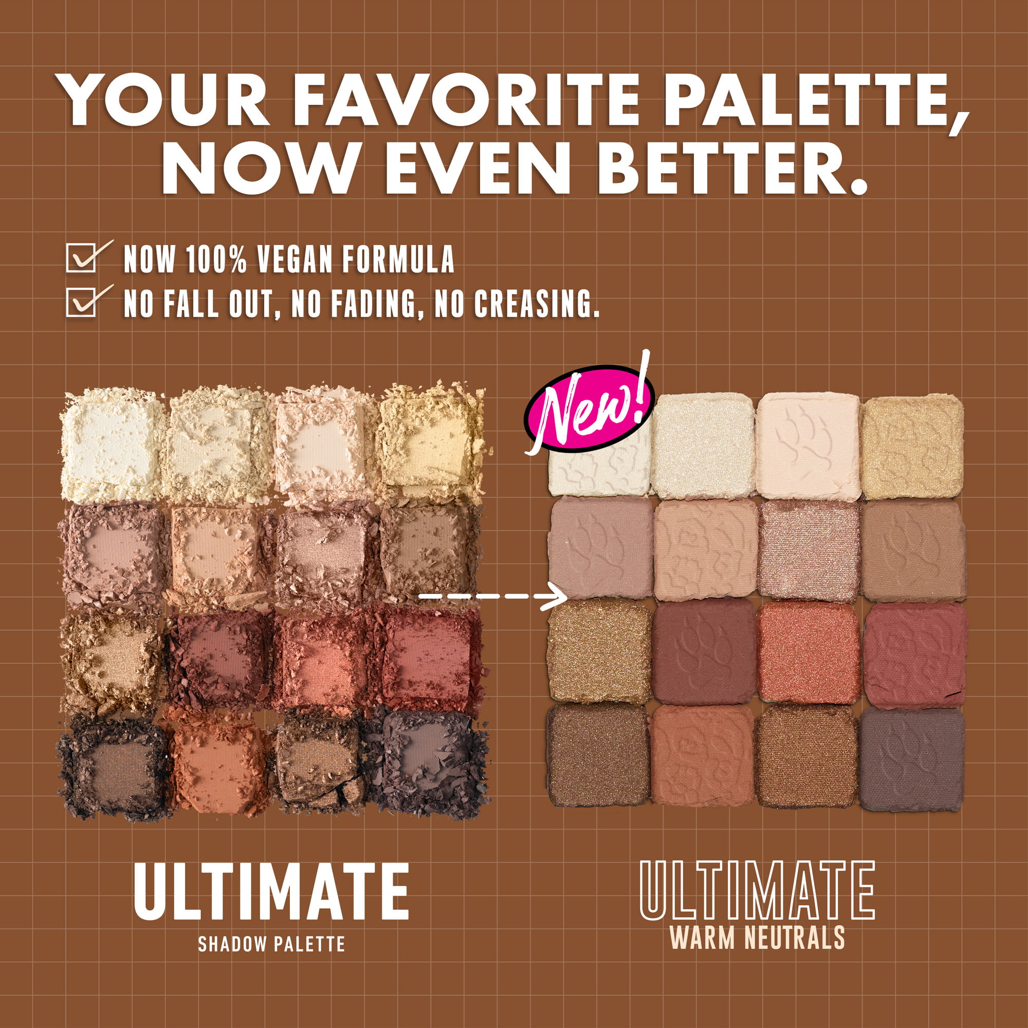 NYX Professional Makeup Ultimate Eye Shadow Palette, Warm Neutrals photo 4