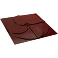 thumbnail image 6 of Ekena Millwork 19 5/8"W x 19 5/8"H Windmill EnduraWall Decorative 3D Wall Panel, Gloss Merlot (12-Pack for 32.04 Sq. Ft.), 6 of 6