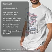 Men's General Motors Chevrolet American Classic Car Graphic T-Shirt