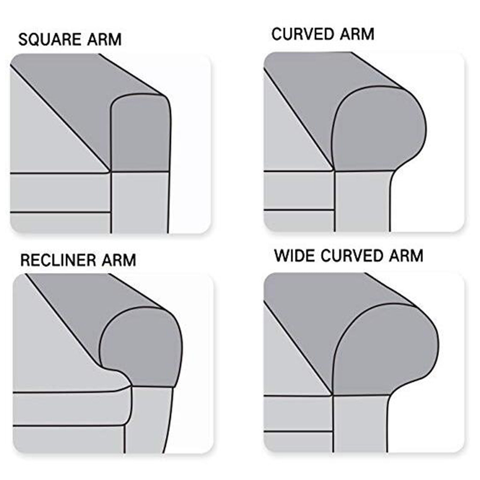 PU Leather Armrest Covers, Stretch Couch Arm Cover Water Resistant Sofa Arm Protector Furniture Protector for Living Room-brown-2 pcs